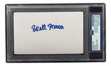 Wellington Mara Signed Index Card New York Giants PSA/DNA