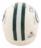 Dontayvion Wicks Signed Green Bay Packers White Mini Speed Helmet JSA QR Holo