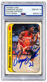 Dominique Wilkins Signed Auto 1986 Fleer #11 Hawks RC PSA/DNA Auto 10