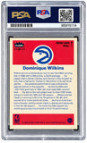 Dominique Wilkins Signed Auto 1986 Fleer #11 Hawks RC PSA/DNA Auto 10