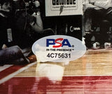Dominique Wilkins Signed 8x10 Atlanta Hawks Spotlight Dunk PSA/DNA
