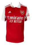 William Saliba Signed Arsenal FC Red Adidas Soccer Jersey BAS Sports Integrity