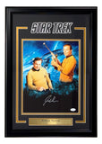 William Shatner Signed Framed 11x14 Star Trek Collage Photo JSA ITP