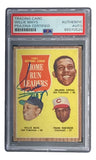 Willie Mays Signed 1962 Topps #54 San Francisco Giants Trading Card PSA/DNA