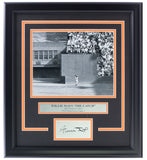 Willie Mays Framed 8x10 San Francisco Giants Photo w/ Laser Engraved Signature