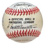 1968 San Francisco Giants Team Signed NL Baseball Willie Mays & More PSA/DNA LOA
