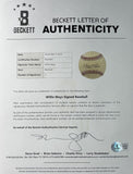 Willie Mays San Francisco Giants Signed Official NL Baseball BAS AE65405