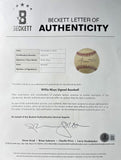 Willie Mays San Francisco Giants Signed Official NL Baseball BAS AE65416