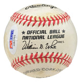 Willie Mays San Francisco Giants Signed National League Baseball PSA H82701 Sports Integrity
