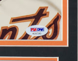 Willie Mays San Francisco Giants Signed Framed 8x10 Photo PSA/DNA