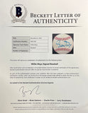 Willie Mays Signed San Francisco Giants National League Baseball BAS LOA AB51340
