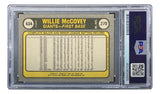 Willie McCovey Signed 1991 Fleer #434 San Francisco Giants Trading Card PSA/DNA Sports Integrity