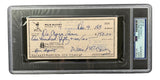 Willie McCovey San Francisco Giants Signed Bank Check #304 PSA/DNA