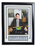 Rainn Wilson Signed Framed 11x14 The Office Dwight Schrute Jello Photo JSA Sports Integrity