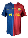 Xavi Signed Barcelona Nike 2009 UEFA Champions League Soccer Jersey BAS