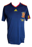 Xavi Signed Spain 2010 Adidas Navy Soccer Jersey BAS