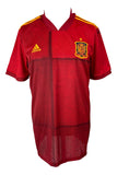 Xavi Signed Spain Adidas Soccer Jersey BAS