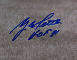 Y.A. Tittle Signed Framed New York Giants 16x20 Photo HOF 87 JSA Sports Integrity