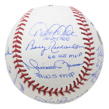 2000 Yankees World Series MVP Signed Baseball Jeter Rivera Steiner MLB Holo 808