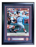 Carl Yastrzemski Signed Framed 16x20 Boston Red Sox Photo HOF 89 Inscribed BAS Sports Integrity