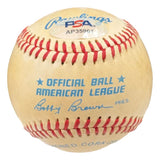 Sports Integrity Yogi Berra New York Yankees Signed American League Baseball with PSA/DNA authentication.