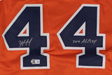 Yordan Alvarez Houston Signed Orange Baseball Jersey 2019 AL ROY BAS