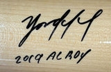 Yordan Alvarez Astros Signed Victus Tan Player Model Bat 2019 AL ROY BAS