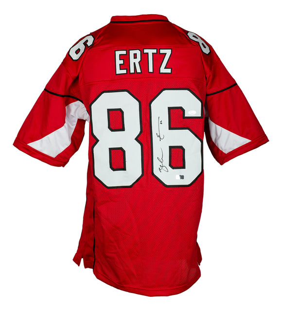Zach Ertz Signed Arizona Custom Red Pro Style Football Jersey JSA Sports Integrity