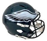Zack Baun Signed Philadelphia Eagles FS Super Bowl 59 Speed Replica Helmet BAS