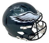 Zack Baun Signed Philadelphia Eagles Full Size Speed Replica Helmet BAS