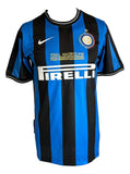 Javier Zanetti Signed Inter Milan Nike 2010 Champions League Soccer Jersey BAS