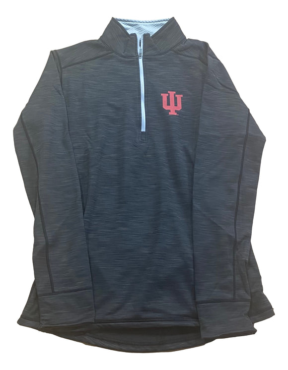Indiana University Women's Quarter Zip-up Jacket Sports Integrity