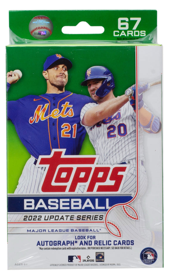 2022 Topps Update Series MLB Baseball Card Hanger Box Sports Integrity