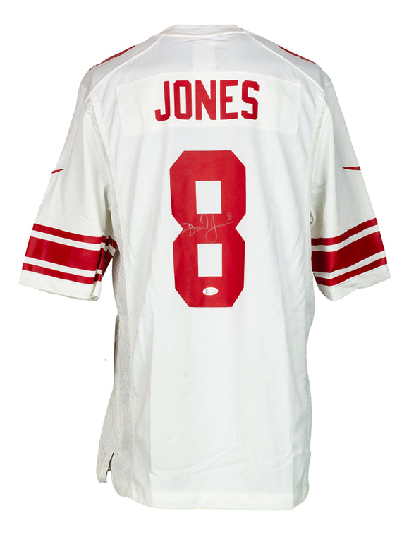 Daniel Jones Signed Giants White Nike On Field Football Jersey BAS – Sports  Integrity