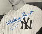 Whitey Ford Carl Erskine Signed 8x10 Baseball Photo JSA